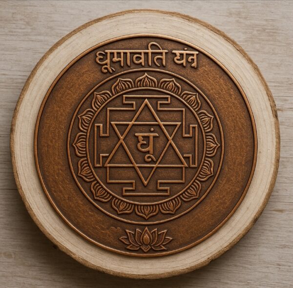 श्री धूमावती पूजन यंत्र (Dhumavati Yantra)